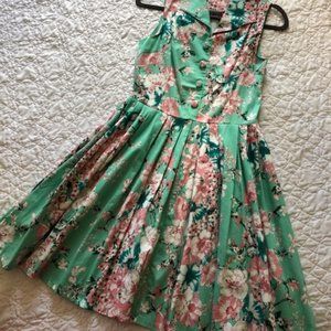 Voodoo Vixen 'Betty Kitchen' Style Dress - Sz S